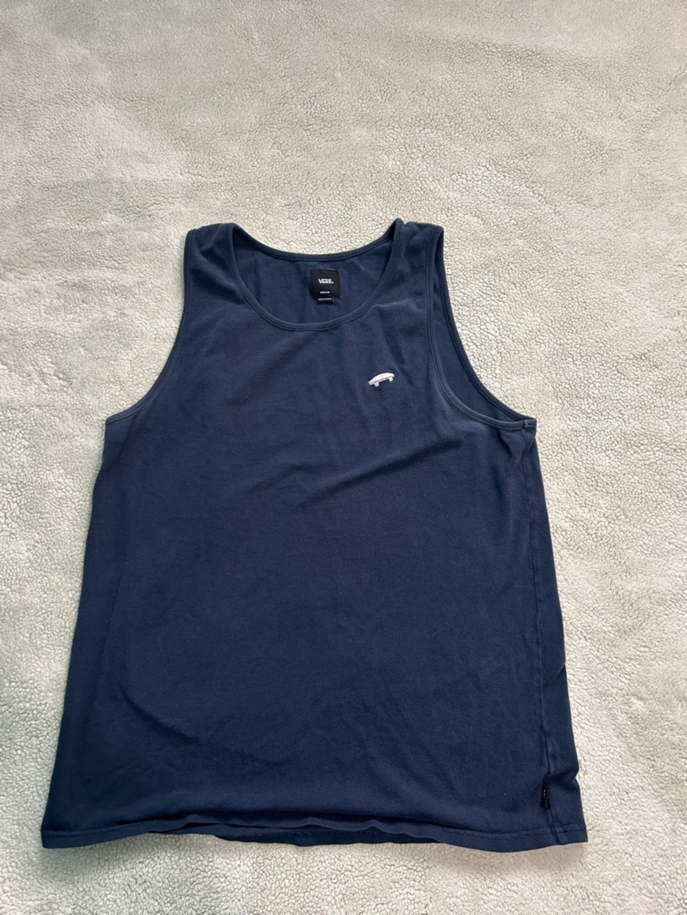🎁Vans Men's Dark Navy Logo Tank Top